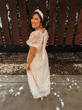 Load image into Gallery viewer, Opal Peonies Midi Dress