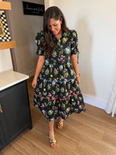 Load image into Gallery viewer, Botanical Gardens Midi Dress