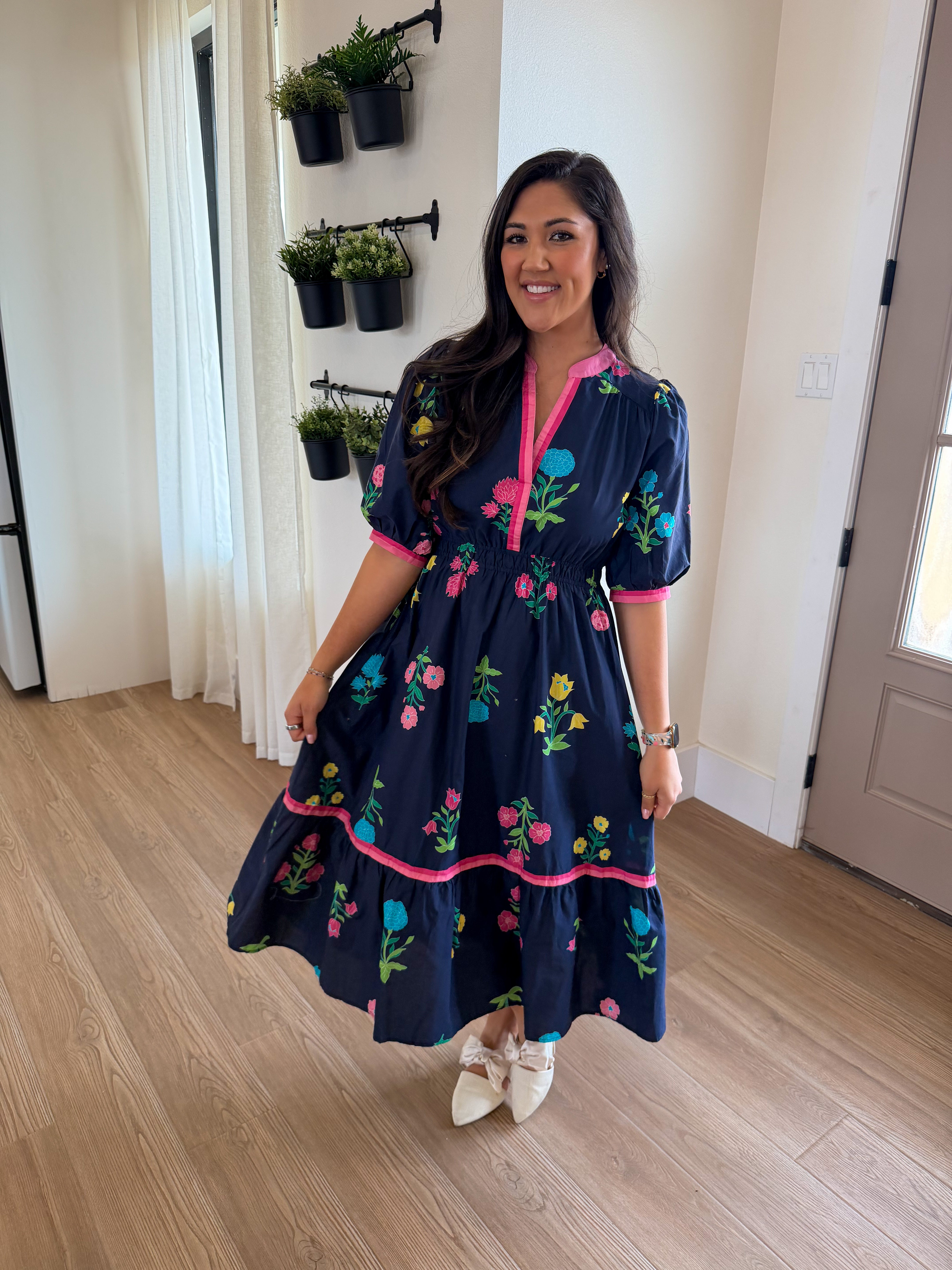 petal midi dress Petal Power Midi Dress