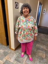 Load image into Gallery viewer, Poppy Gardens Blouse