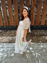 Load image into Gallery viewer, Opal Peonies Midi Dress