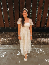 Load image into Gallery viewer, Opal Peonies Midi Dress