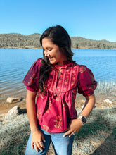 Load image into Gallery viewer, Aubrey Autumn Blouse