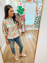 Load image into Gallery viewer, Poppy Gardens Blouse