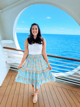 Load image into Gallery viewer, Sky Garden Midi Skirt
