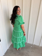 Load image into Gallery viewer, Green Dynasty Midi Dress