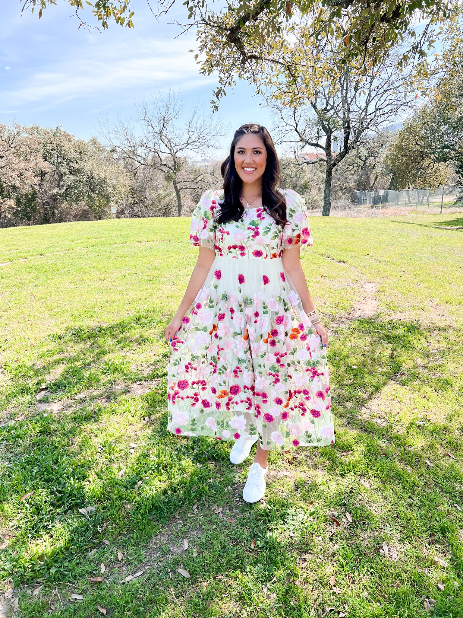 fairytale midi dress Fairytale Blossoms Midi Dress