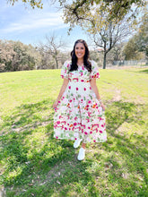 Load image into Gallery viewer, Fairytale Blossoms Midi Dress
