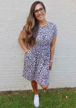 Load image into Gallery viewer, Leopard Tee Dress
