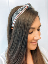 Load image into Gallery viewer, Rene Woven Knot Headband
