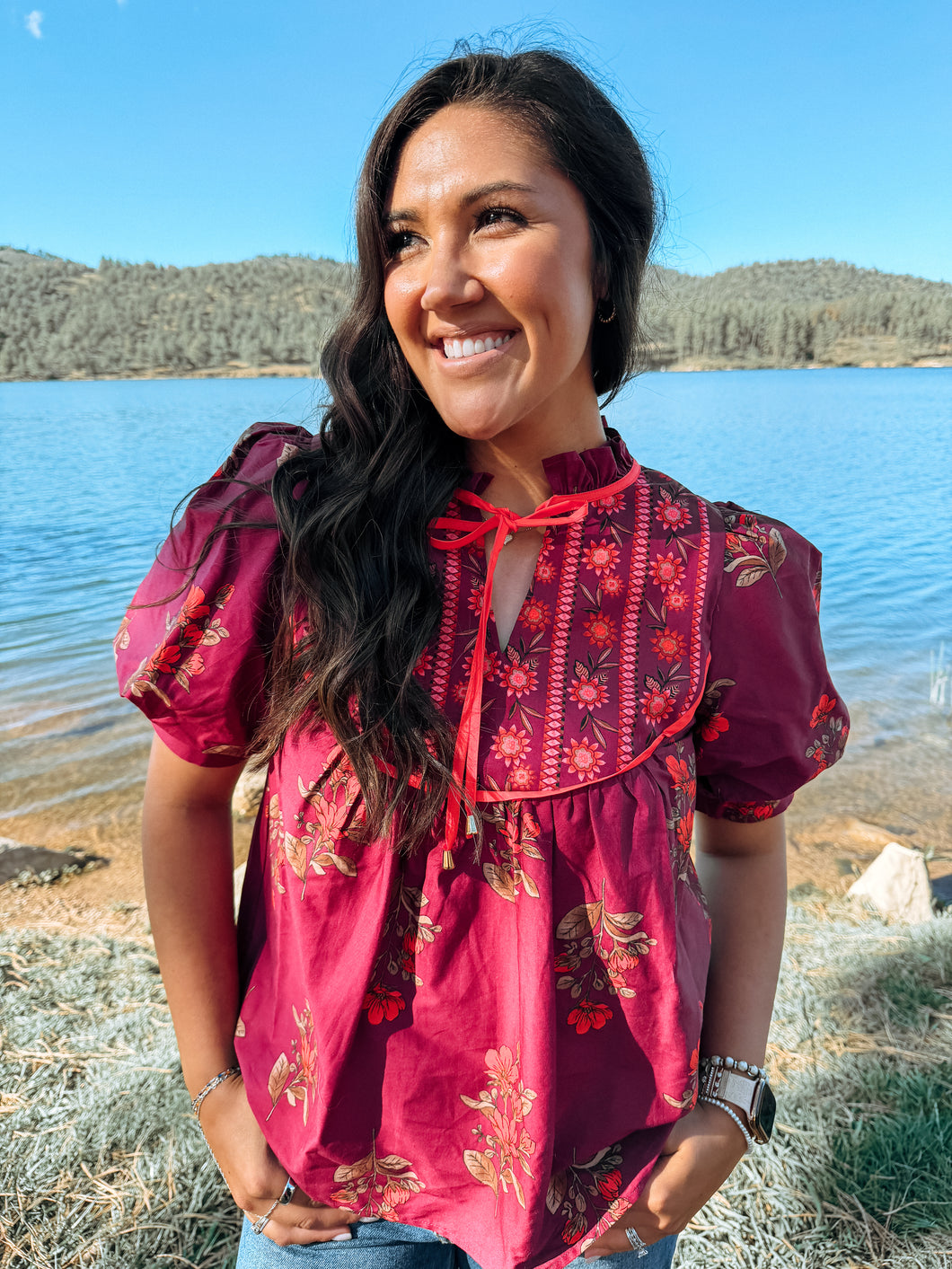 Aubrey Autumn Blouse