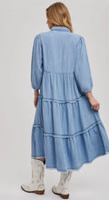 Load image into Gallery viewer, Denise Denim Shirt Dress
