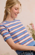 Load image into Gallery viewer, Seaside Charm Striped Top

