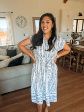Load image into Gallery viewer, Victoria Vintage Floral Dress
