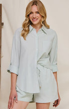 Load image into Gallery viewer, Taryn Twin Stripe Button Up Top - 3 Colors
