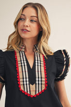 Load image into Gallery viewer, Designer Touch Scalloped Blouse
