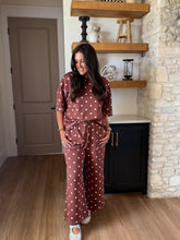 Load image into Gallery viewer, Mocha Polka Dot Set

