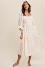 Load image into Gallery viewer, Ditzy Floral Linen Dress
