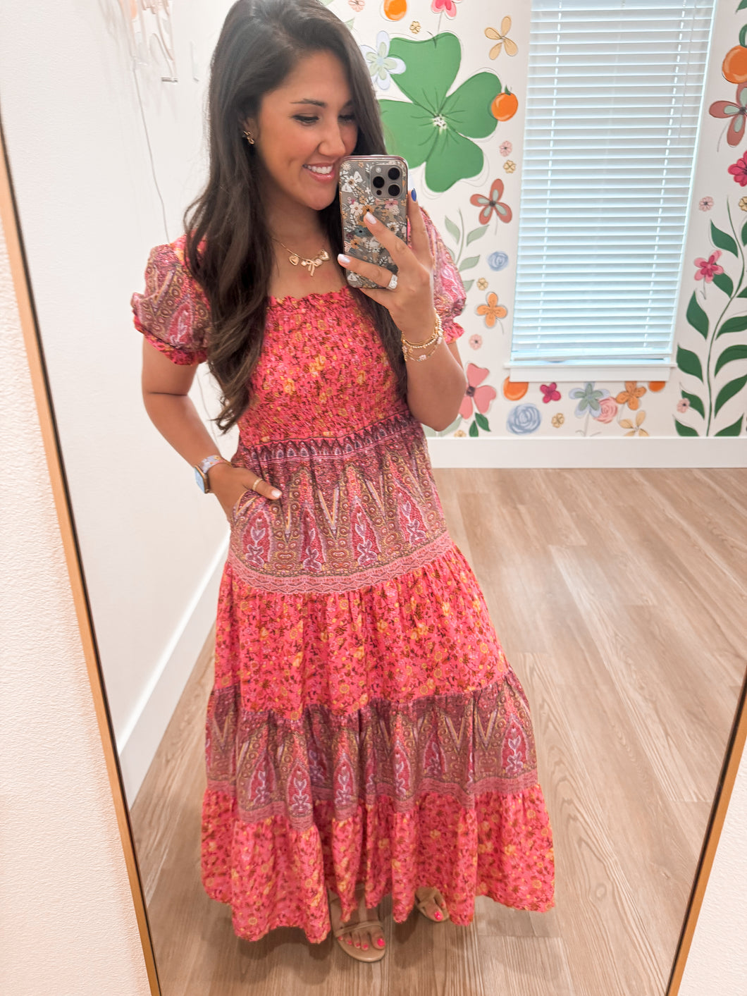 Blaire Boho Maxi Sundress