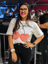 Load image into Gallery viewer, Gingham Cherries Top
