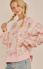 Load image into Gallery viewer, Quilted Patchwork Oversized Pullover
