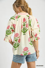 Load image into Gallery viewer, Pink Dandelion Blouse
