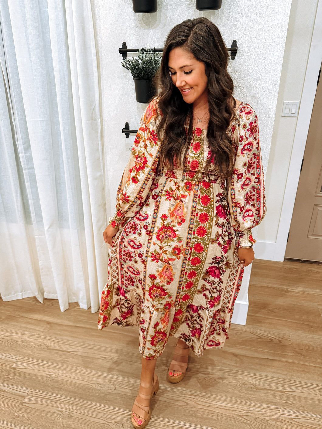 Mixed Bohemian Garden Dress