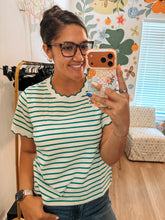 Load image into Gallery viewer, Morning Market Striped Tee
