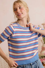 Load image into Gallery viewer, Seaside Charm Striped Top
