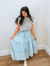 Load image into Gallery viewer, Crashing Waves Maxi Skirt
