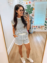 Load image into Gallery viewer, The Perfect Stripe Shorts - Matching Set
