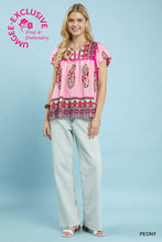 Load image into Gallery viewer, Bloom and Thread Boho Blouse - 2 Colors
