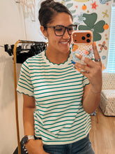 Load image into Gallery viewer, Morning Market Striped Tee
