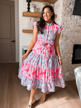 Load image into Gallery viewer, Ocean Front View Floral Dress
