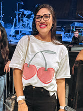Load image into Gallery viewer, Gingham Cherries Top
