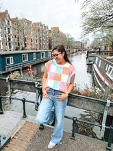 Load image into Gallery viewer, Madeline Mulit-Colored Checkered Top
