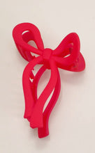 Load image into Gallery viewer, Matte Bow Hair Claw Clip

