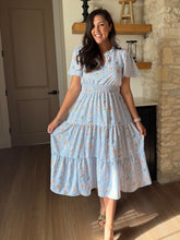 Load image into Gallery viewer, Petals and Patterns Midi Dress
