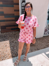 Load image into Gallery viewer, Rosé All Day Polka Dot Set
