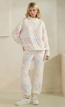 Load image into Gallery viewer, Floral Textured Mock Neck Sweater

