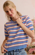 Load image into Gallery viewer, Seaside Charm Striped Top
