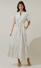 Load image into Gallery viewer, Coastal Latte Striped Dress
