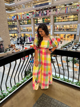 Load image into Gallery viewer, Rainbow Colored Checkered Jumpsuit
