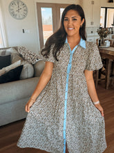 Load image into Gallery viewer, Timeless Leopard Tiered Dress

