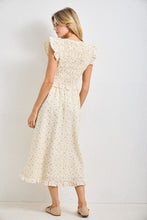 Load image into Gallery viewer, Pastel Picnic Floral Ribbon Dress
