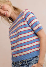 Load image into Gallery viewer, Seaside Charm Striped Top
