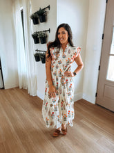Load image into Gallery viewer, Japanese Garden Midi Dress
