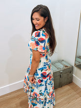 Load image into Gallery viewer, Abstract Floral Print Dress
