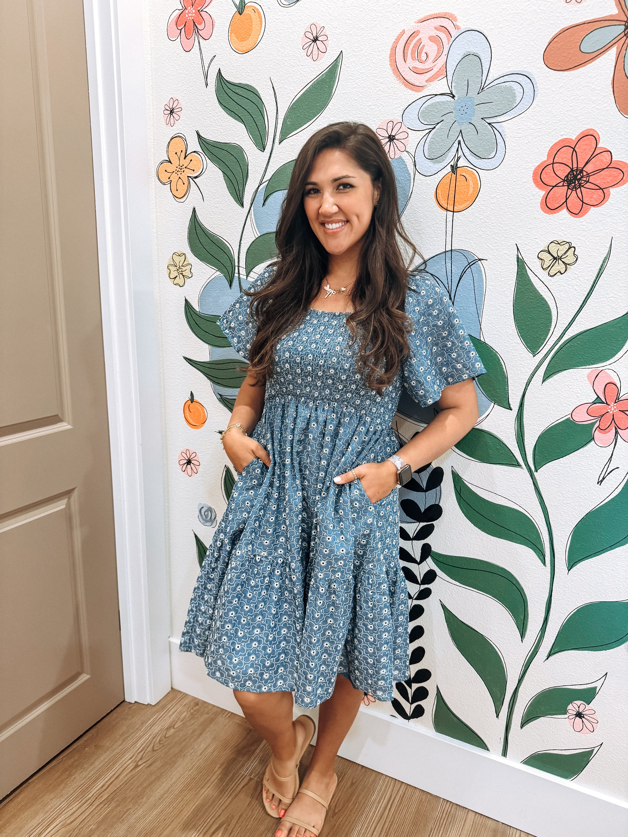 Emma Embroidered Dress