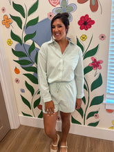 Load image into Gallery viewer, Taryn Twin Stripe Button Up Top - 3 Colors
